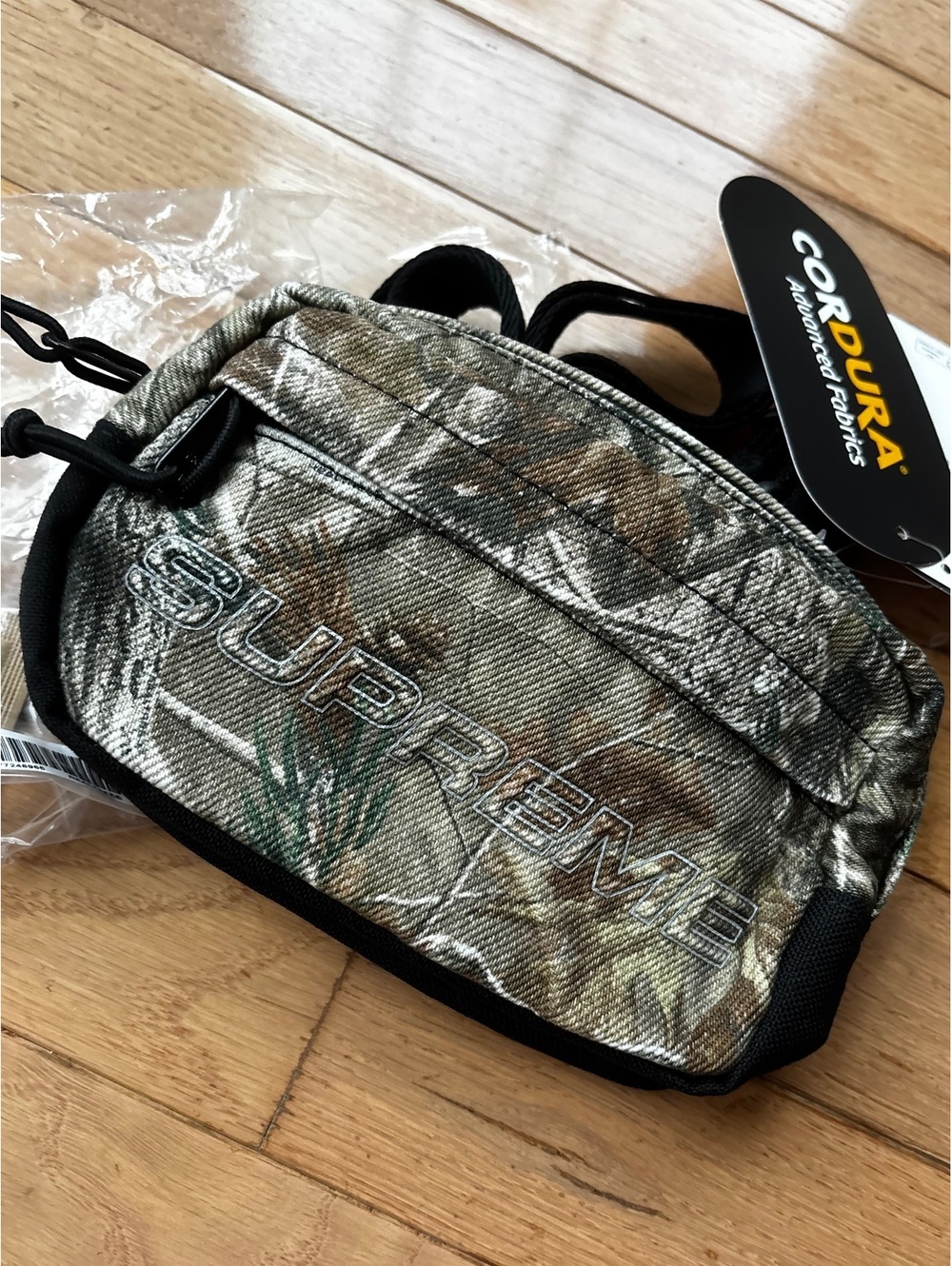 Supreme Realtree Camouflage Mini Shoulder Bag Cordura Denim